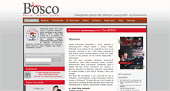 Desktop Screenshot of donbosco.pl