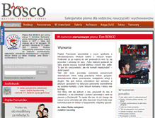 Tablet Screenshot of donbosco.pl