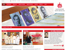 Tablet Screenshot of donbosco.de